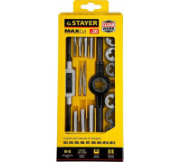 Набор резьбонарезных инструментов STAYER MaxCut 20 предметов, метчиков и плашек, легированная сталь 28012-H20