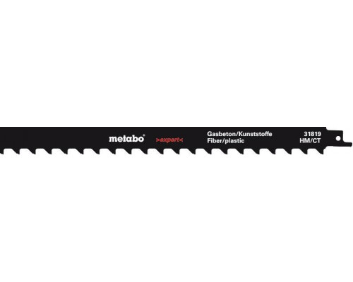 Полотна для сабельных пил METABO S2041 HM 400x1,5/8,5 mm 631819000