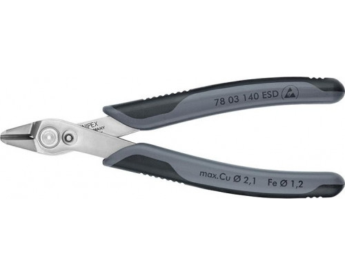 Бокорезы для электроники KNIPEX 7803140ESD, 145 мм