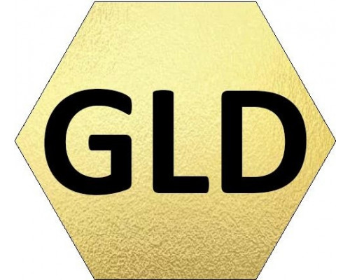 Маркер Marvy Uchida Deco Color Industrial, цвет золотой, металлический корпус MAR221/GLD