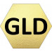 Маркер Marvy Uchida Deco Color Industrial, цвет золотой, металлический корпус MAR221/GLD