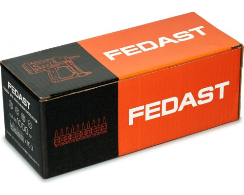 Гвоздь монтажный FEDAST 3.0 х 25 мм усиленный (уп.1000 шт.) fd3025eg