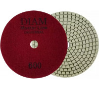 Алмазная тарелка на липучке DIAM АГШК 100*2,5 №600 Master Line Universal (сухая/мокрая) 000640