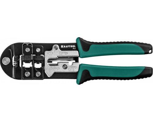 Пресс-клещи KRAFTOOL RJ универсальные rj45, rj11/rj12 22699