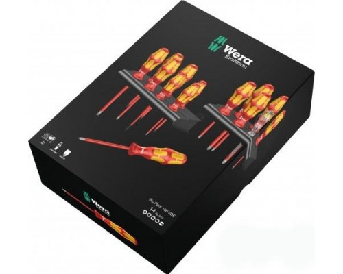 Набор отверток диэлектрических WERA Kraftform Big Pack WE-105631 WE-105631