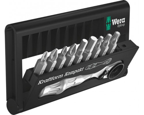 Набор насадок WERA Kraftform Kompakt Zyklop Mini 1 WE-073645 WE-073645