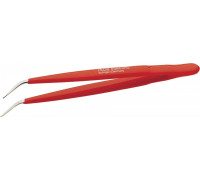 Пинцет NWS 027GP-155 изогнутый, 40°, изолированный