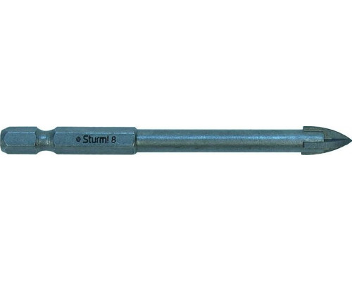 Сверло по стеклу и керамике Sturm 5 380 103 шестигранный хвостовик, 4 грани 5380103