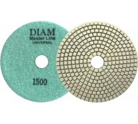 Алмазная тарелка на липучке DIAM АГШК 125*2,5 №1500 Master Line Universal (сухая/мокрая) 000649
