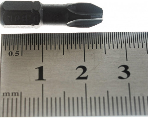 Бита для заворачивания D.BOR IMPACT Torsion PH3, 25 мм (10 шт.) D03-DITAPH03025010