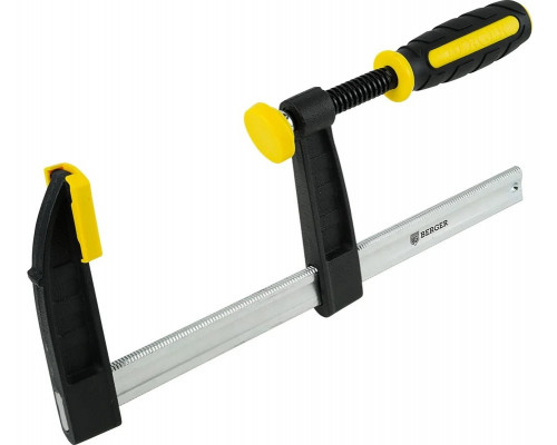 Струбцина F-образная BERGER BG1938 80*500мм, зажим до 270кг
