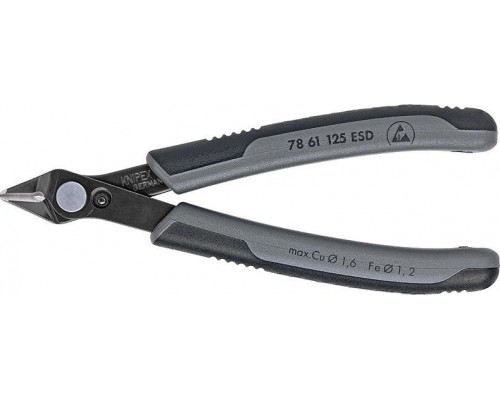 Бокорезы для электроники KNIPEX 7861125ESD, 125 мм