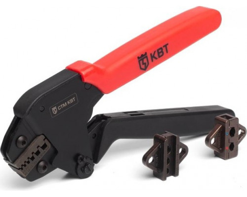 Пресс-клещи КВТ CTM с набором матриц CTM-78862