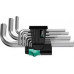 Набор шестигранников WERA 950/9 SM N CLIP, 9 предметов, арт. 021406