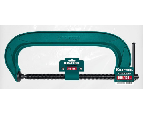 Струбцина G-образная KRAFTOOL EXTREM G-300 32229-300-100