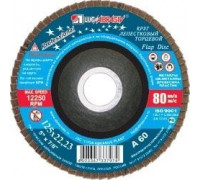 Круг лепестковый ЛУГА 150х22.2 Р80 D91015022140200