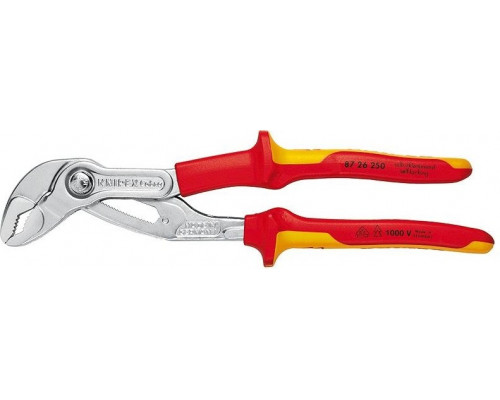 Клещи переставные диэлектрические KNIPEX COBRA 8726250, 1000 V, 250 мм
