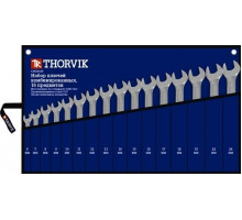 Набор комбинированных ключей THORVIK CWS0016 в сумке, 16 предметов 6-24 мм. 052048