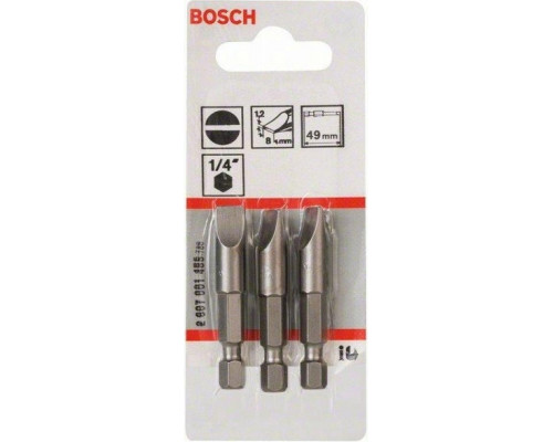 Бита для заворачивания BOSCH S1.2х80 XH мм PRO (3шт.) 2607001485
