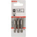 Бита для заворачивания BOSCH S1.2х80 XH мм PRO (3шт.) 2607001485