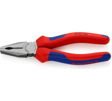 Плоскогубцы KNIPEX 0302160SB 160 мм комбинированные KN-0302160SB