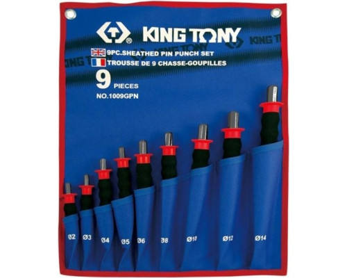 Набор выколоток KING TONY 9 предметов 1009GPN 1009GPN