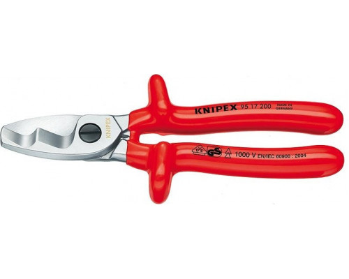 Ножницы для резки кабеля диэлектрические KNIPEX 9517200 1000 V, 200 мм KN-9517200