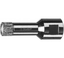 Алмазная коронка для сухого сверления ЗУБР d=14 х 35, M14 Профессионал 29865-14