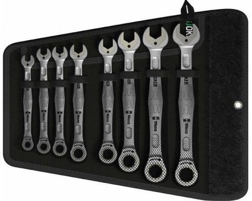 Набор комбинированных ключей с трещоткой WERA Joker Imperial 8 предметов WE-020012
