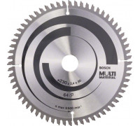 Пильный диск универсальный BOSCH 230х64х30 MULTI MATERIAL 2608640513
