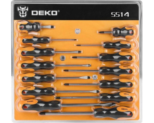 Набор отверток DEKO 14 предметов SS14 065-0604