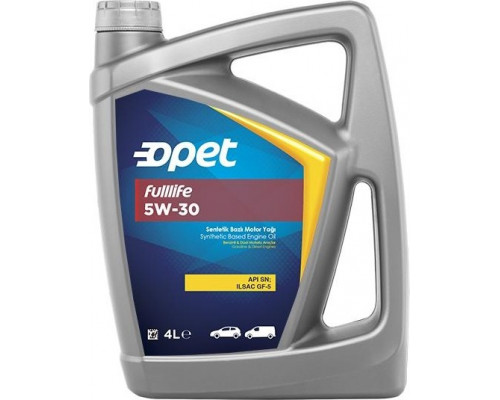 Масло моторное OPET Fulllife 5W30 4 л синтетическое 601350320