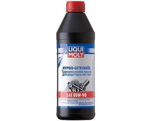 Масло трансмиссионное LIQUI MOLY 80W 90 Hypoid-Getriebeoil GL-5 1 л 3924/4406 4406/3924