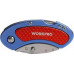 Нож складной WORKPRO WP211005, алюминиевый корпус, со сменными лезвиями