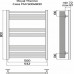 Полотенцесушитель ROYAL THERMO Casa П14 500х800 НС-1433999
