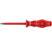 Отвертка крестовая диэлектрическая WERA Kraftform Classic VDE 1000 V 1762i PH 3 х 150 мм WE-031252 WE-031252