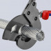 Тросорез KNIPEX 9532340SR для сталеалюминиевого провода ACSR с храповым механизмом