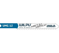 Пилки по металлу WILPU UMG 12 для стали, нерж.стали, алюминия от 2,5 до 6мм 5шт/ 465000005