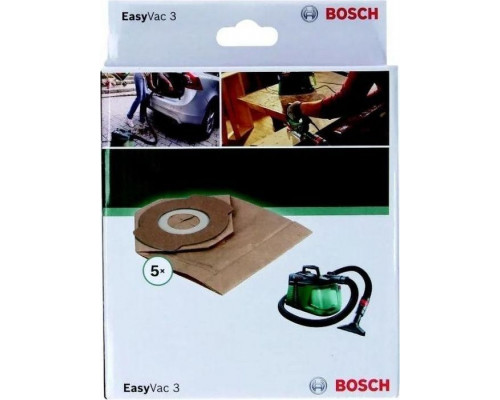 Мешок бумажный для пылесоса BOSCH VAC 3 (5шт.) 2609256F34