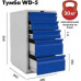 Тумба верстачная ПРАКТИК с 5 ящиками WD-5 S30299020546
