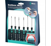 Набор отверток для электронщиков WERA Kraftform Micro 2035/6 B SATZ 6 TLG. WE-118152 WE-118152