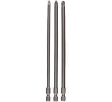 Бита для заворачивания BOSCH Extra Hard 152 мм PZ1/2/3 3шт 2607001762