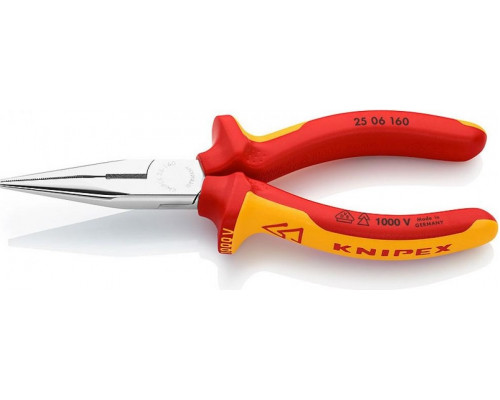 Длинногубцы KNIPEX 2506160SB 160 мм KN-2506160SB