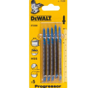 Пилки по металлу DeWALT HSS T123Х 100х91х3.0х74 мм (5 шт) DT2058-QZ DT2058-QZ