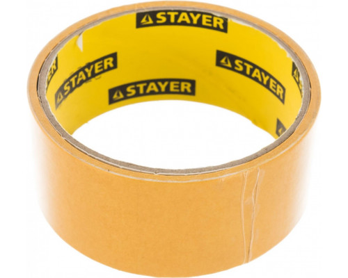 Клеящая лента STAYER MASTER двухсторонняя на полипропиленовой основе, 38ммх5м 1221-38-05
