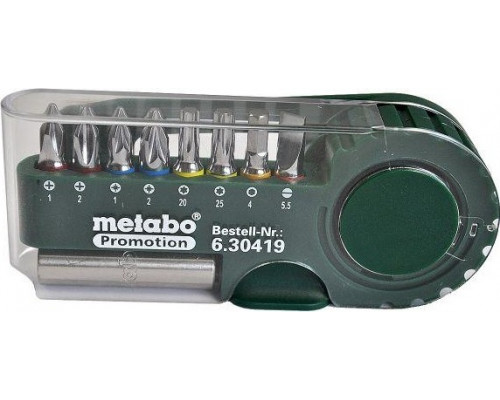 Набор насадок METABO 9 предметов 630419000