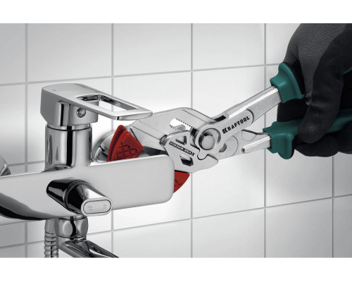Клещи переставные-гаечный ключ KRAFTOOL VISE-WRENCH x 180 мм 22066