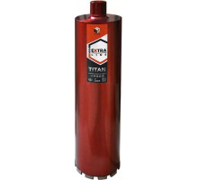 Алмазная коронка для мокрого сверления DIAM САМС 132x450х11x1,1/4UNC Extra Line Titan (железобетон) 313004
