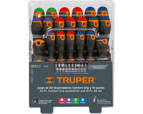 Набор отверток TRUPER SET-30X 30 предметов 14195