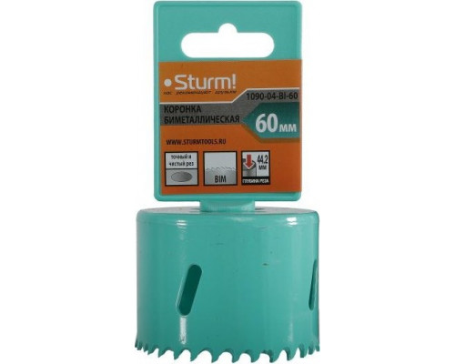 Коронка биметаллическая Sturm 1090-04-BI-60